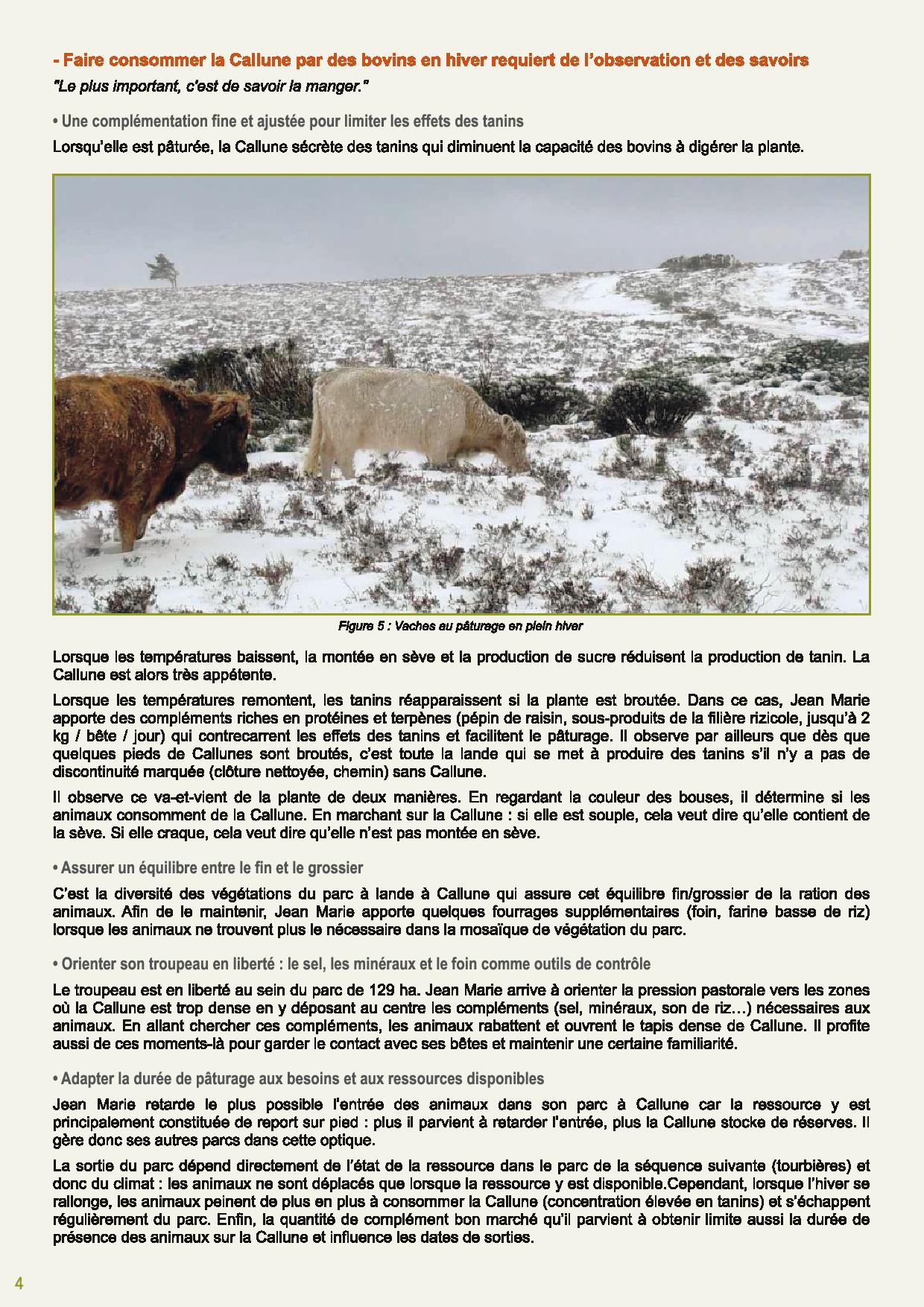 Les landes a Callune une ressource souple pour le paturage avril 2015 page 004