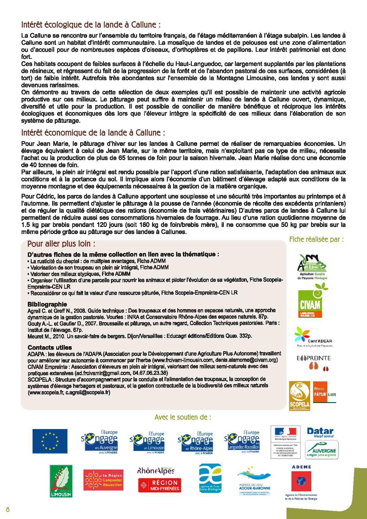 Les landes a Callune une ressource souple pour le paturage avril 2015 page 008